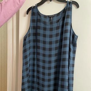 Eileen Fischer Sheer Flowy Dress